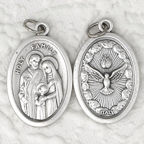 Holy Family with Dove Medal
