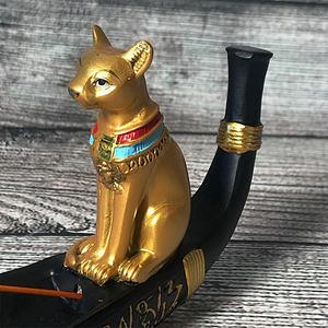 Bastet Cat Egyptian Incense Burner