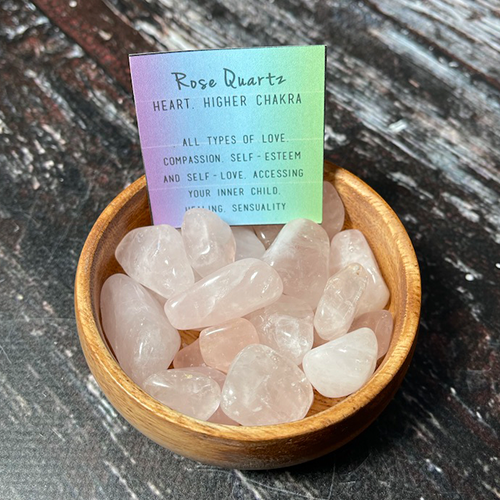 CRYSTALS WITH INTENTION: LOVE