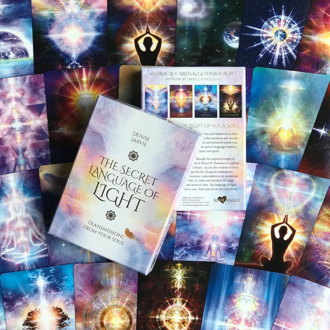 The Secret Language of Light Oracle Deck by Denise Jarvie