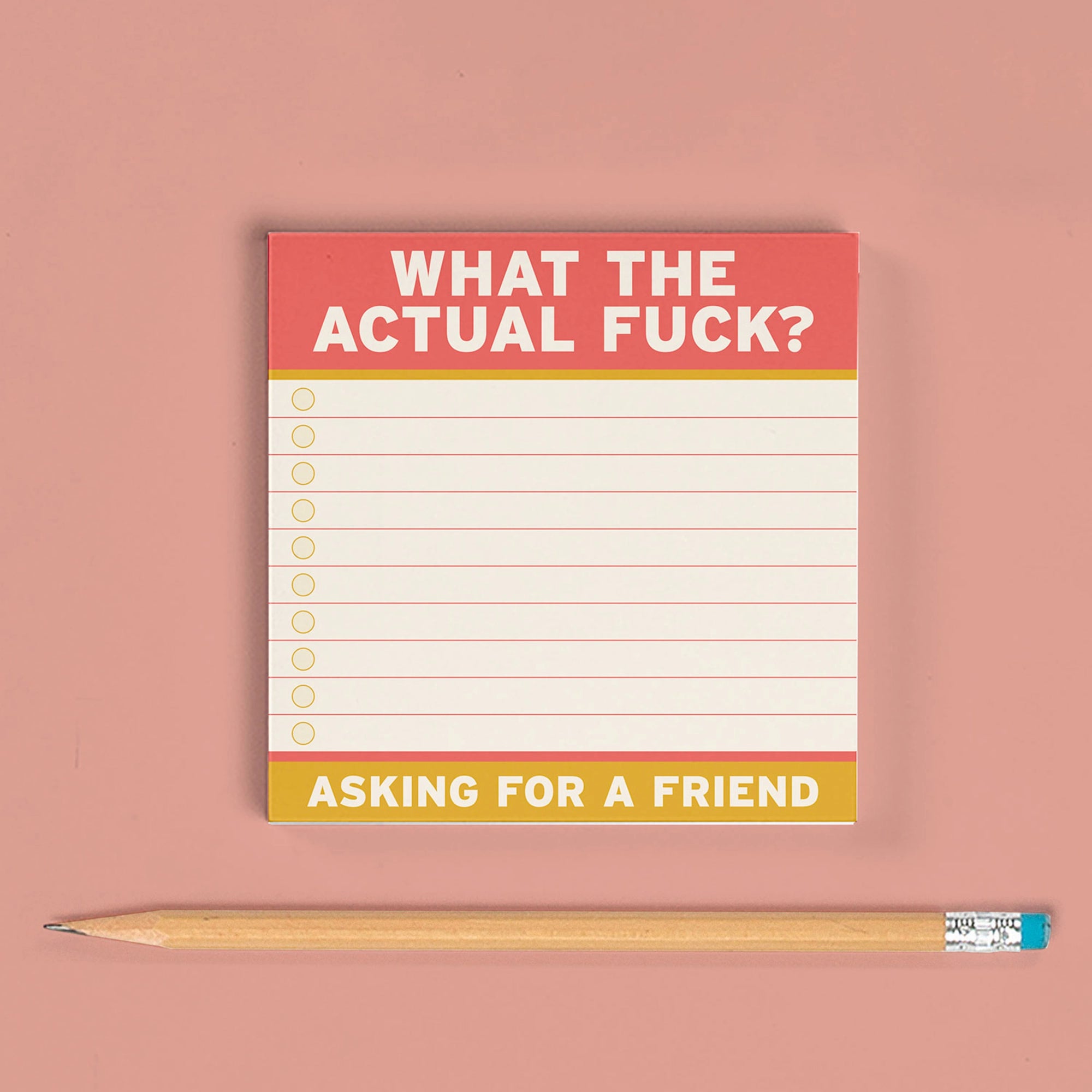 What the Actual F**k Sticky Notepad