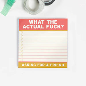 What the Actual F**k Sticky Notepad