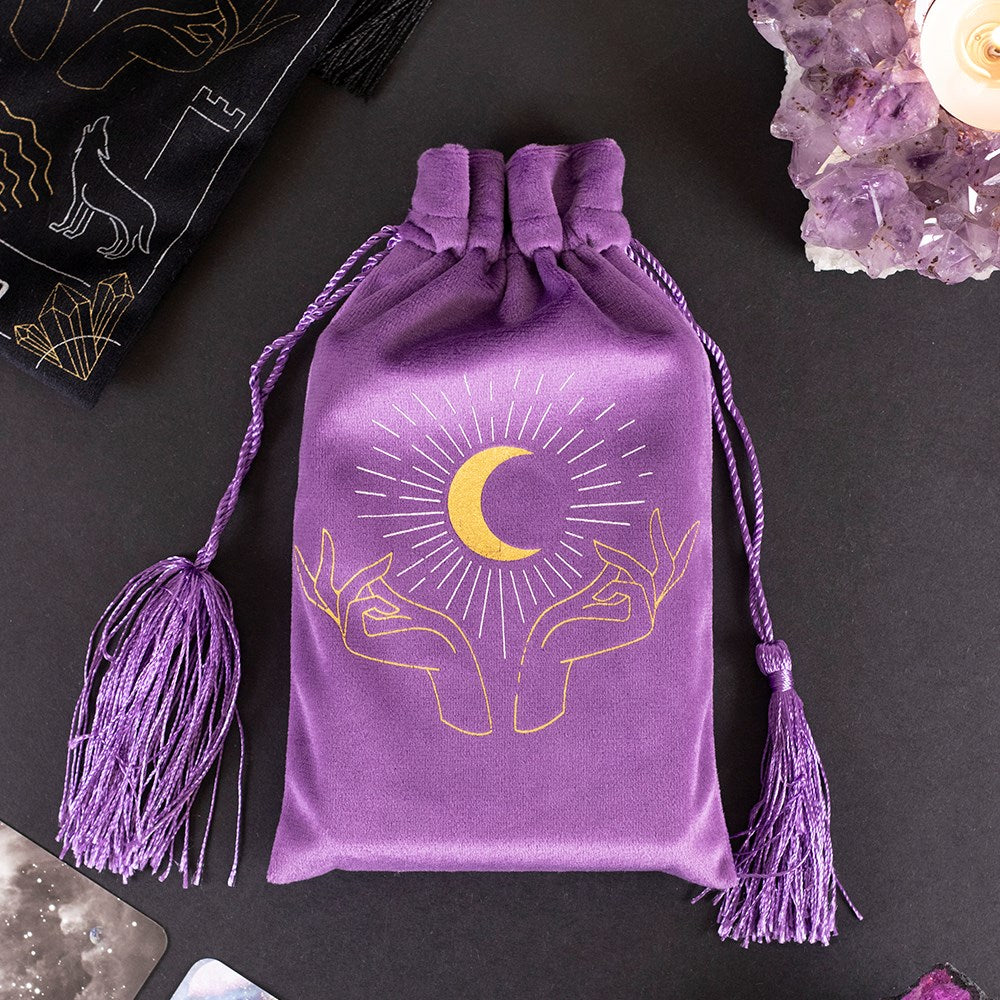 Purple Tarot Card Bag
