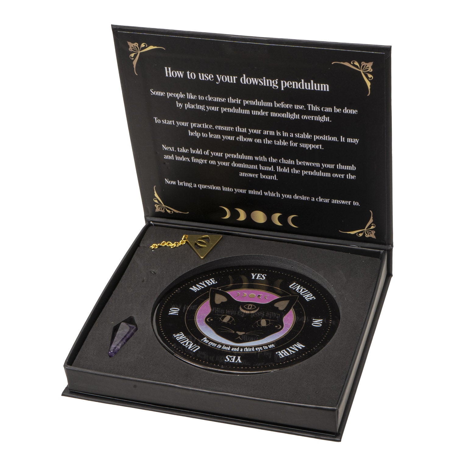 Mystic Mog Pendulum Divination Kit