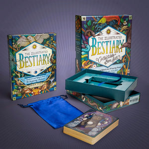 The Illustrated Bestiary Collectible Box Set: Guidance and Rituals from 36 Inspiring Animals; Includes Hardcover Book, Deluxe Oracle Card Set, and Carrying Pouch