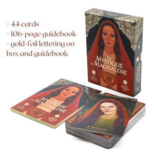 + 44 cards + 106-page guidebook + gold-foil lettering on box and guidebook