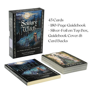 45 Cards + 180-Page Guidebook + Silver-Foil on Top Box, Guidebook Cover & Card Backs