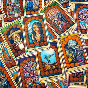 Día De Los Muertos Oracle Cards Illustrated by Emily K. Grieves de Reyes Contla