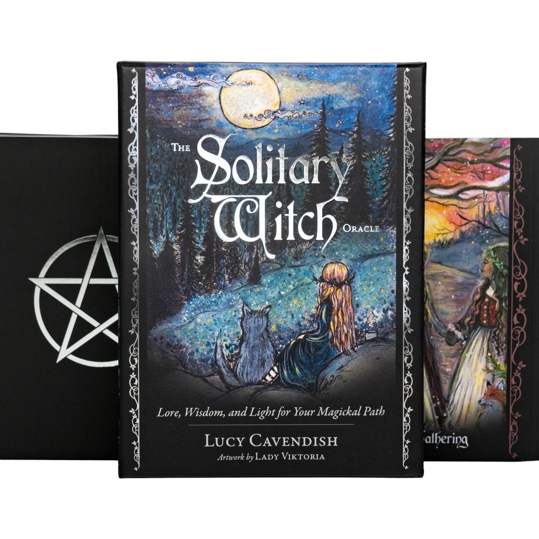 The Solitary Witch Oracle Deck by Lucy Cavendish