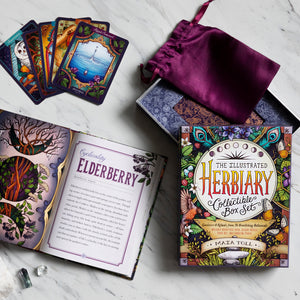 The Illustrated Herbiary Collectible Box Set: Includes Hardcover Book, Deluxe Oracle Card Set, and Carrying Pouch