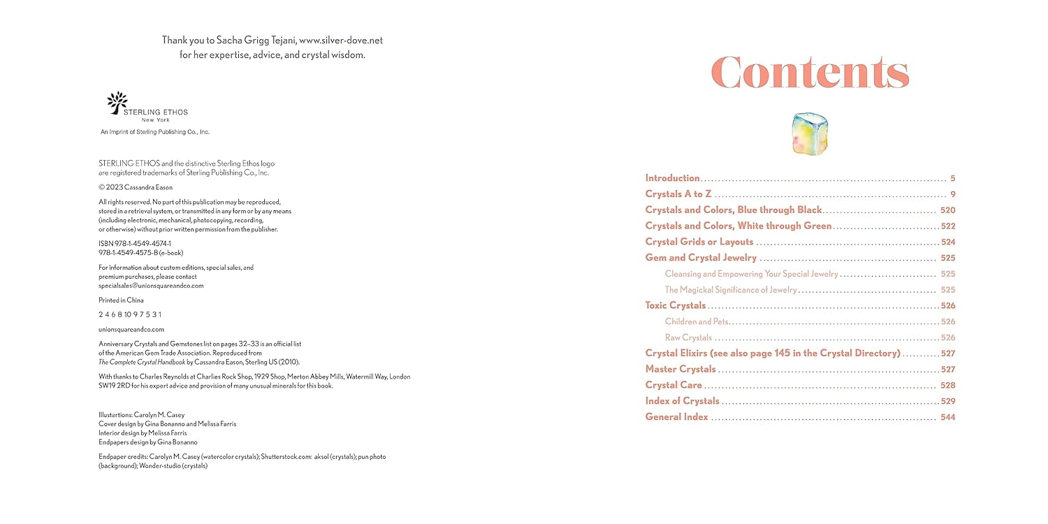 1001 Crystals by Cassandra Eason