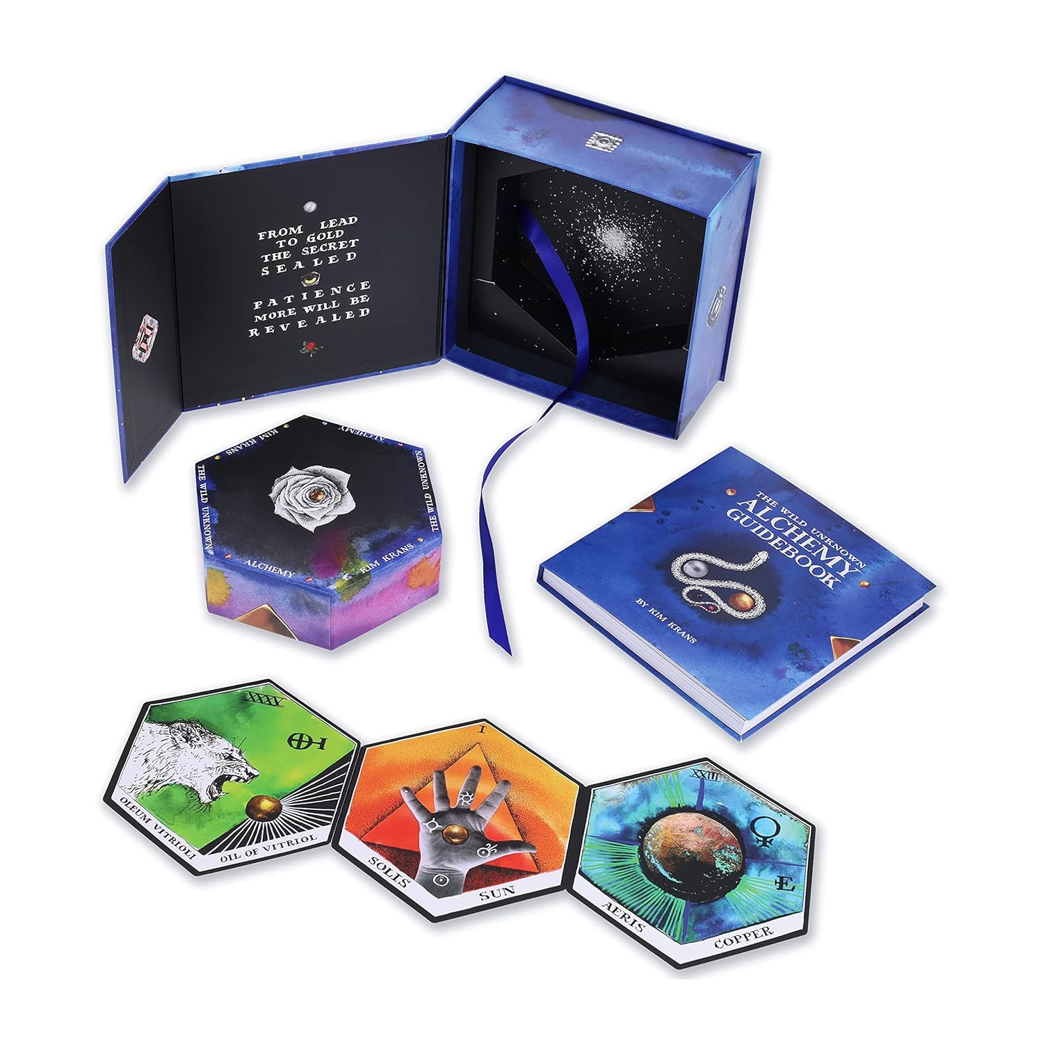 The Wild Unknown Alchemy Deck and Guidebook (Official Keepsake Box Set) By Kim Krans