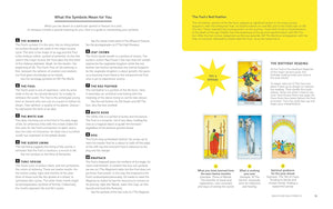 Page from a book with text and images related to symbols and meanings, featuring a yellow star and illustrations.