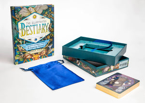 The Illustrated Bestiary Collectible Box Set: Includes Hardcover Book, Deluxe Oracle Card Set, and Carrying Pouch