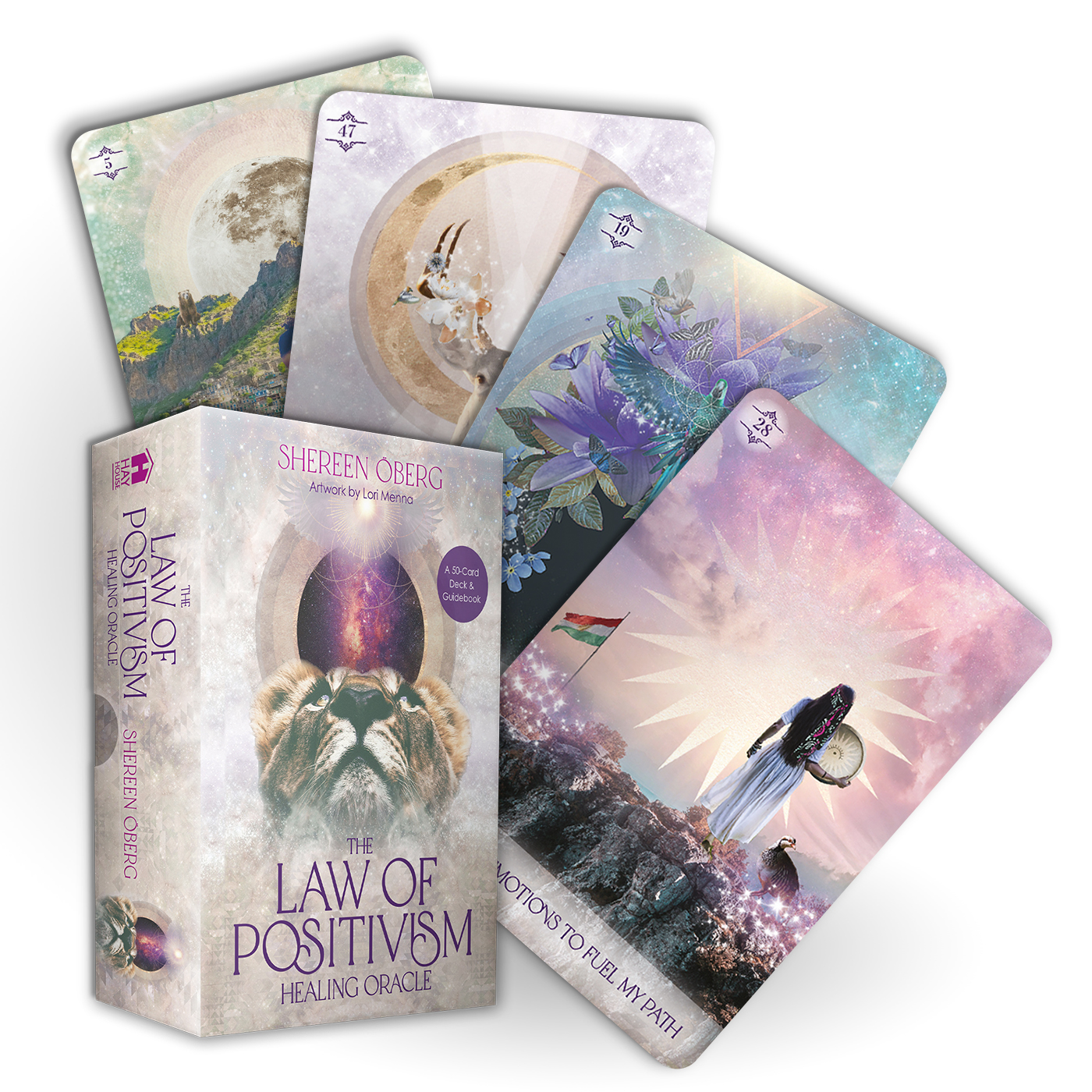 The Law of Positivism Healing Oracle: A 50-Card Deck and Guidebook