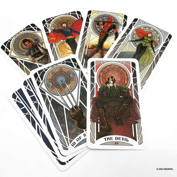 Marvel Tarot Deck and Guidebook - Dragonfly Art and Soul Metaphysical Shop