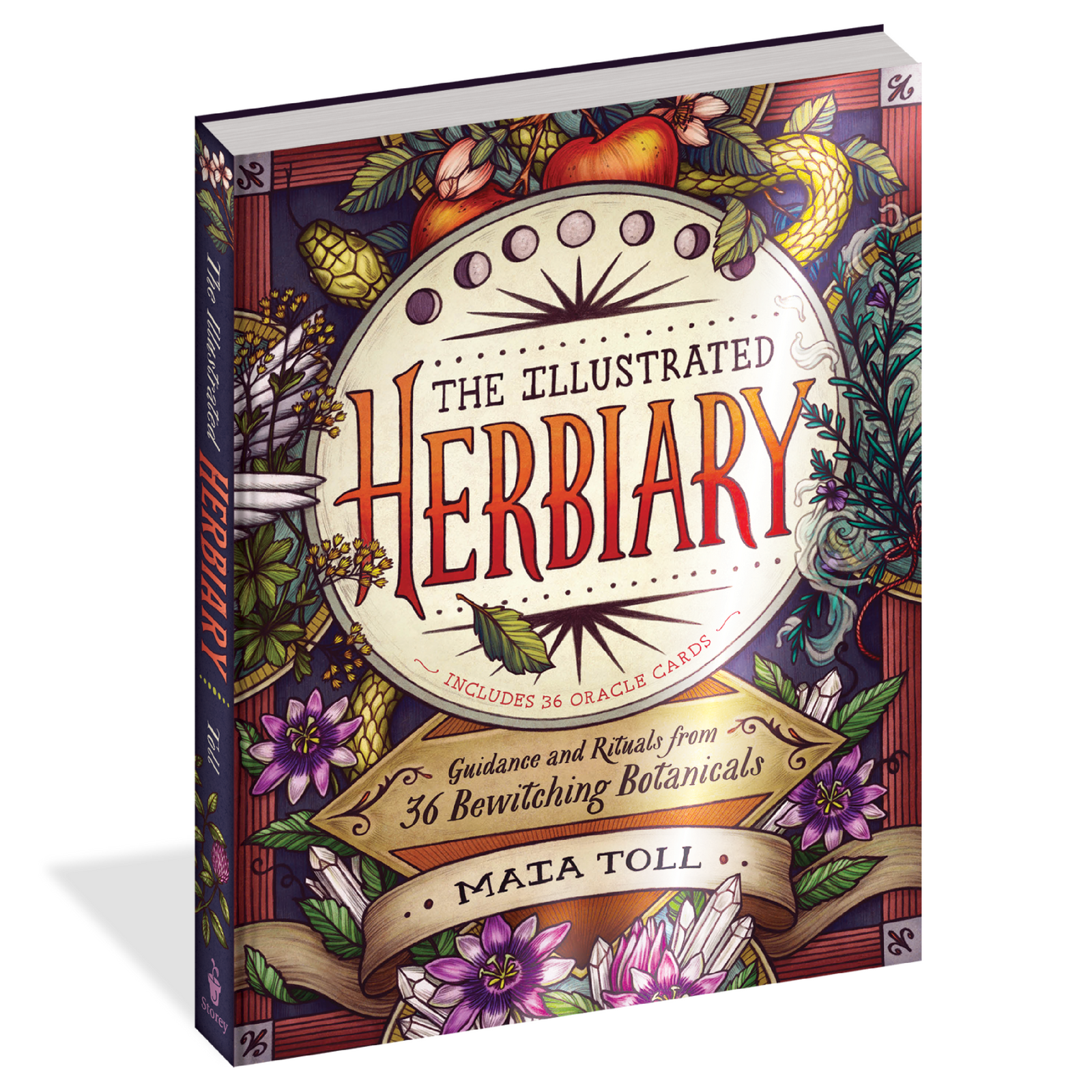 The Illustrated Herbiary:
Guidance and Rituals from 36 Bewitching Botanicals by Maia Toll