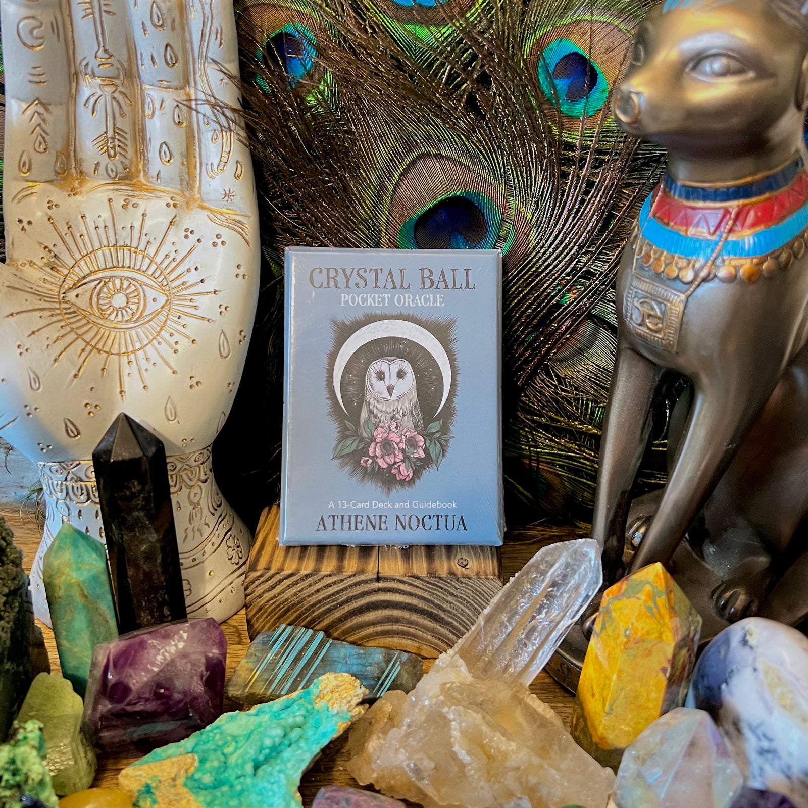 Crystal Ball Pocket Oracle by Athene Noctua