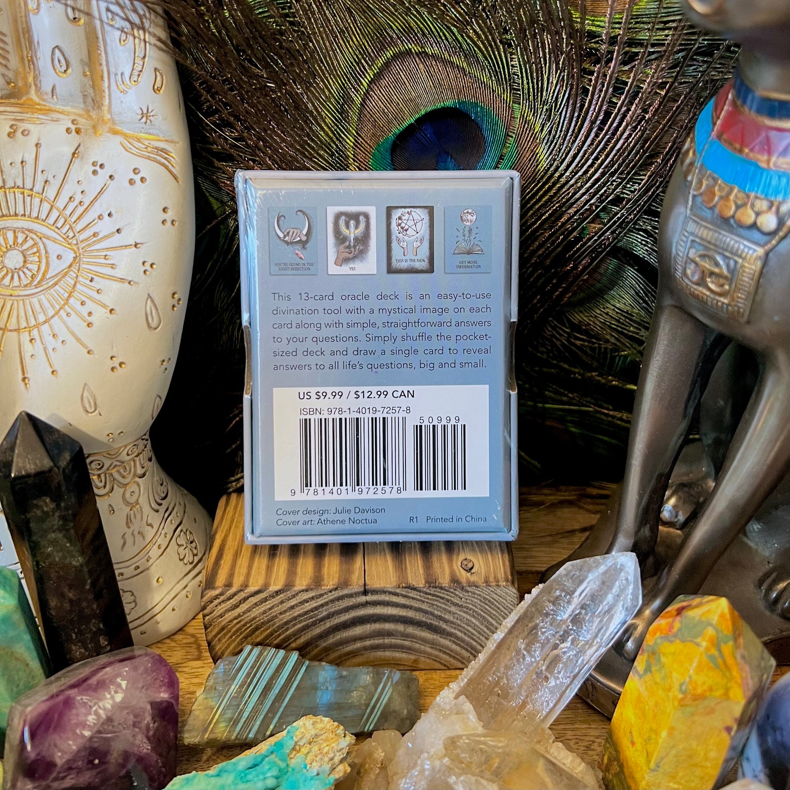 Crystal Ball Pocket Oracle by Athene Noctua