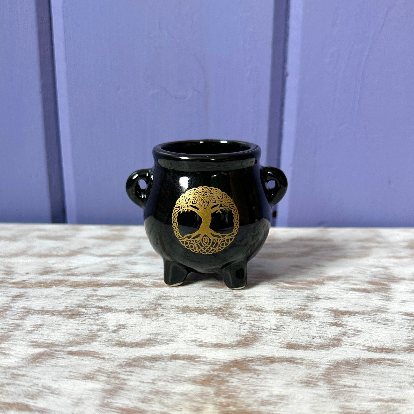 Ceramic Mini Cauldron