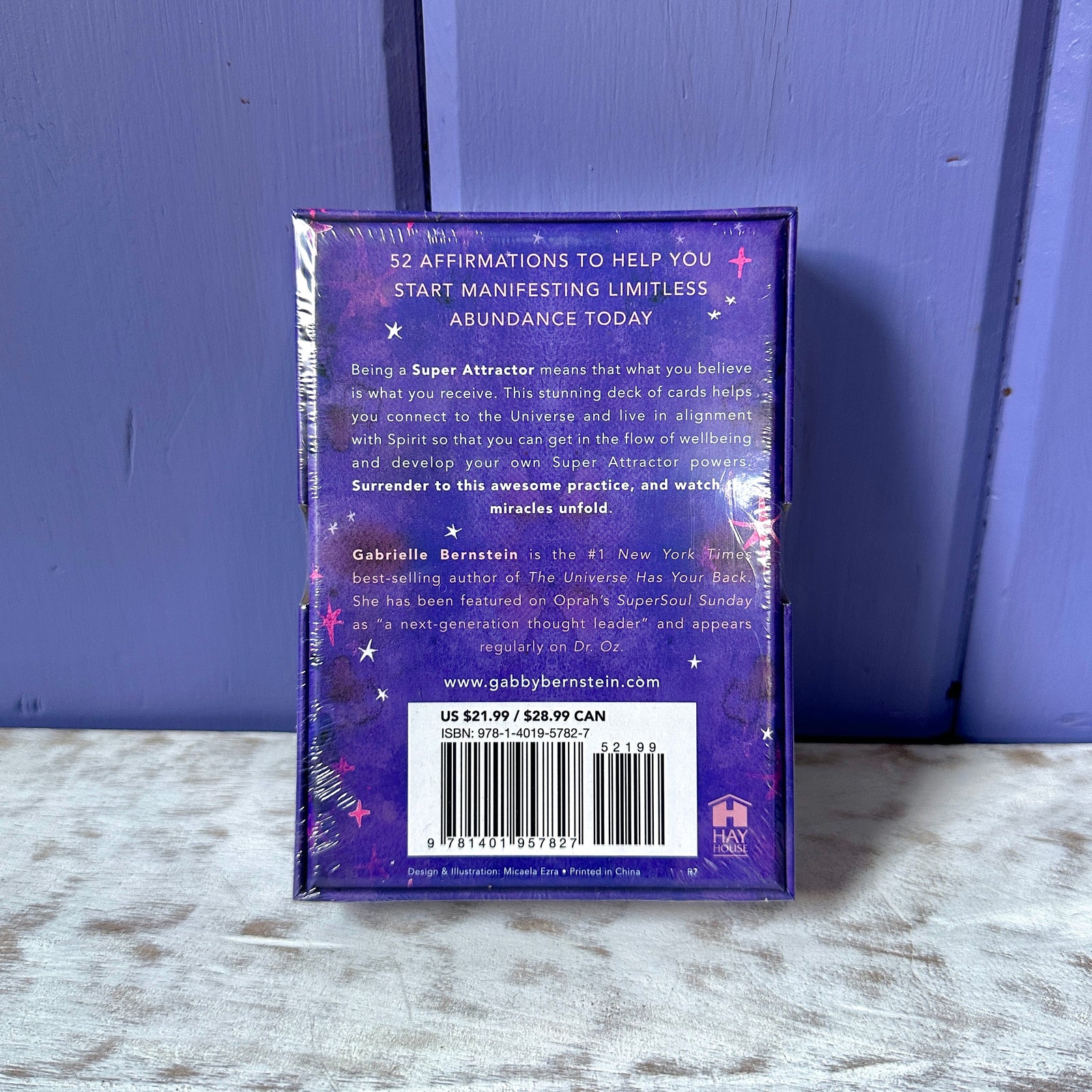 Super Attractor: A 52-Card Deck
by Gabrielle Bernstein