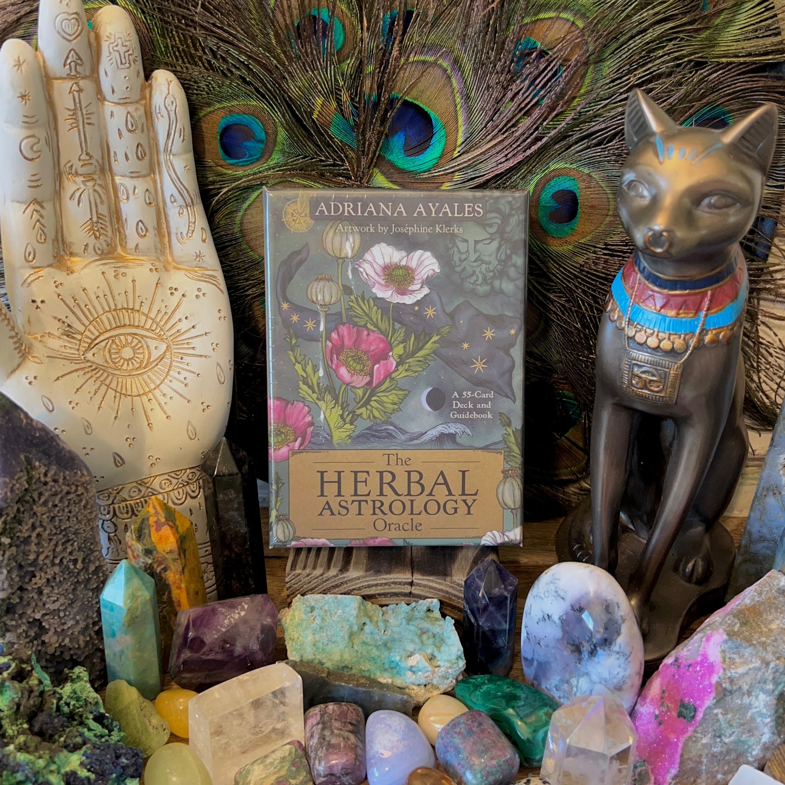 The Herbal Astrology Oracle Deck by Adriana Ayales