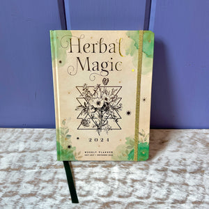 Herbal Magic 2024 Weekly Planner: July 2023 - December 2024