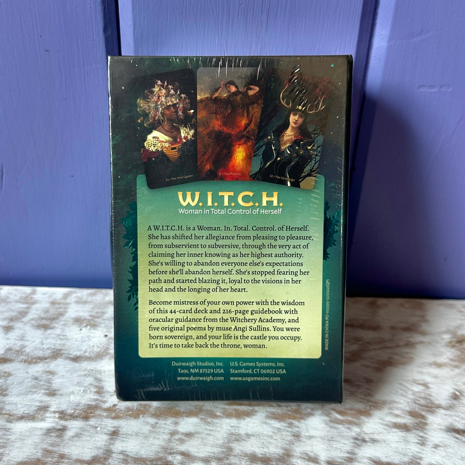 W.I.T.C.H. Woman in Total Control of Herself