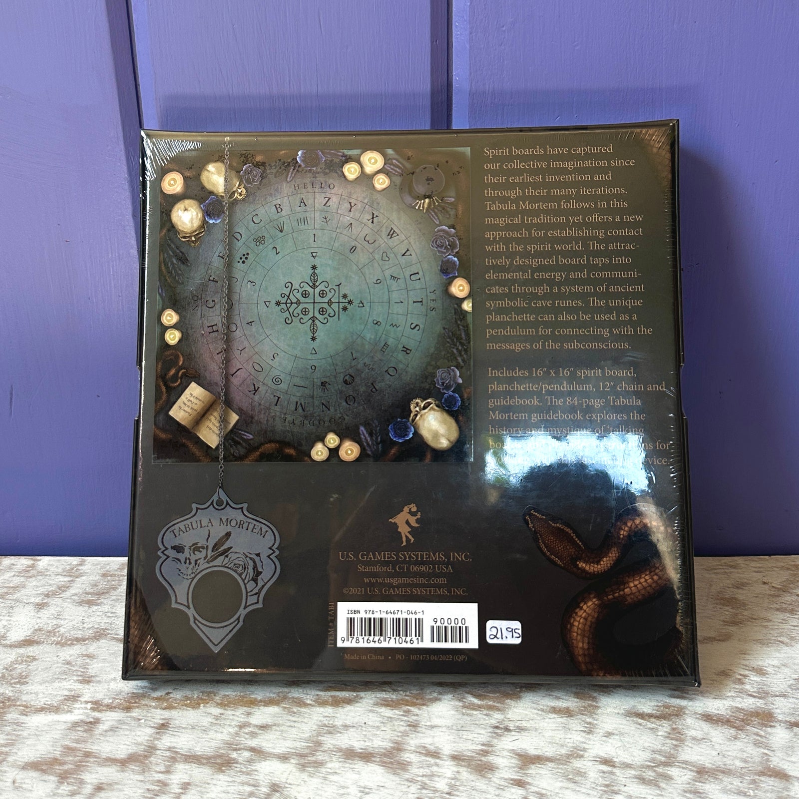 Tabula Mortem: A Modern Spirit Board