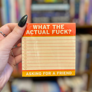 What the Actual F**k Sticky Notepad