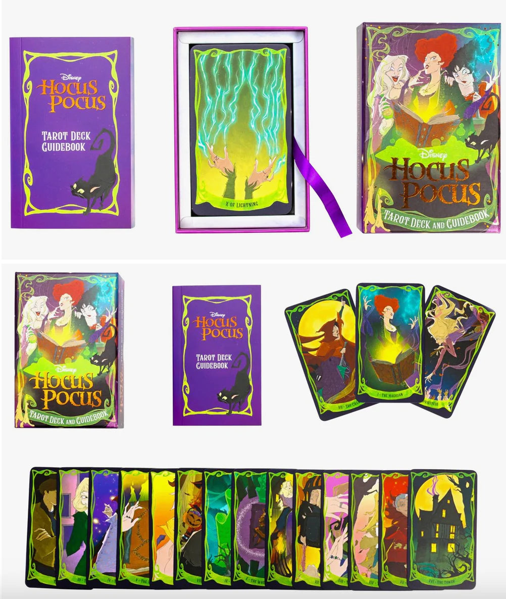 Hocus Pocus: The Official Tarot Deck and Guidebook by Minerva Siegel and Tori Schafer