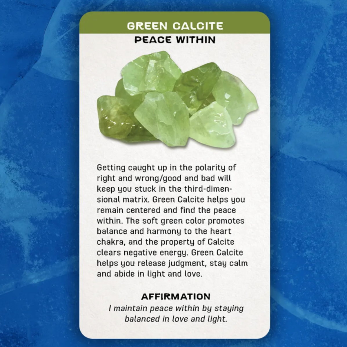 Crystal Blessing Cards by Valencia Chan