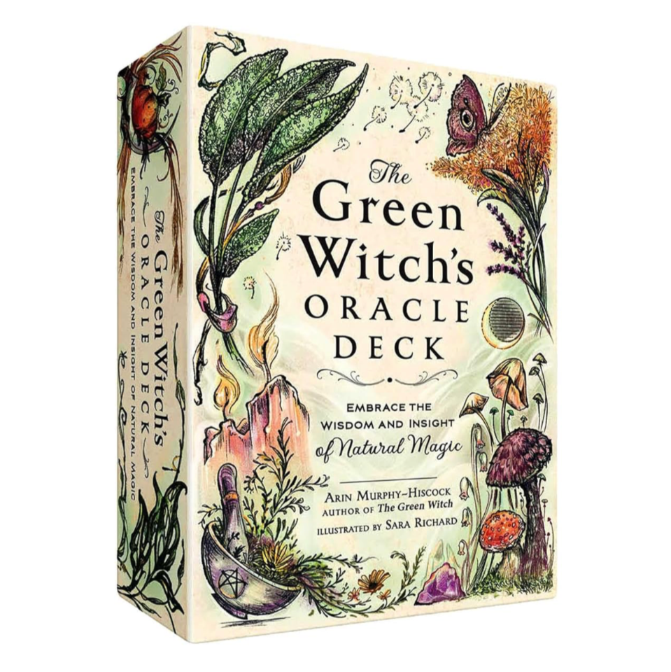 The Green Witch's Oracle Deck:
Embrace the Wisdom and Insight of Natural Magic By Arin Murphy-Hiscock Illustrated by Sara Richard