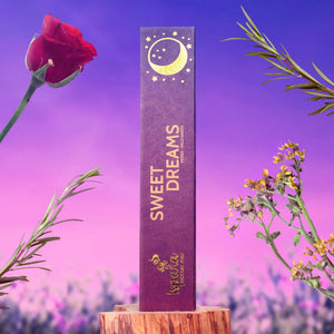 Ispalla Sweet Dreams Palo Santo Incense Sticks. 10 sticks in a pack, +50 minutes burn time.