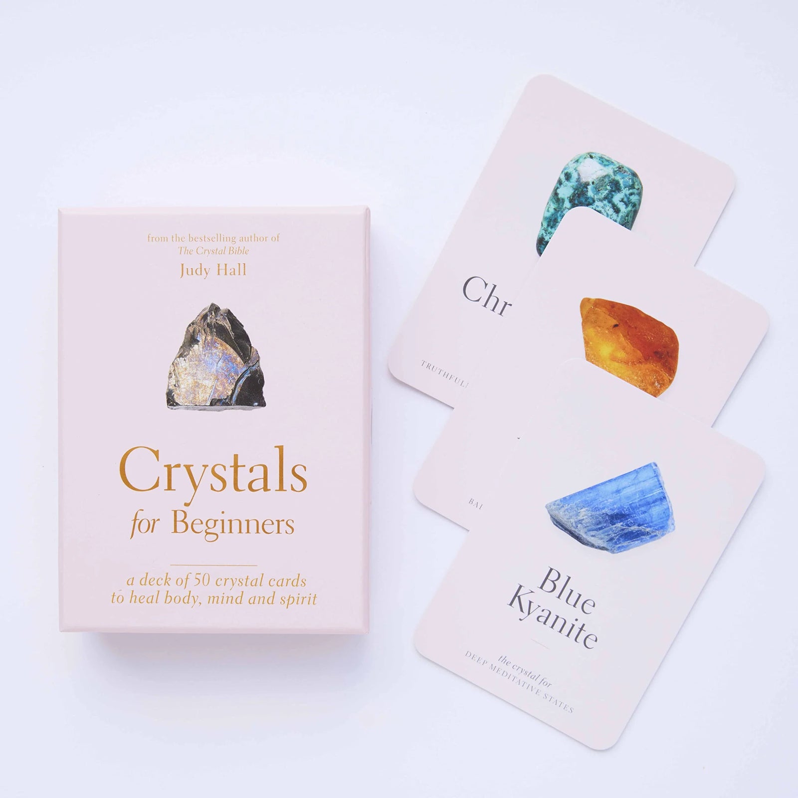 Crystals for Beginners Card Deck by Judy Hall