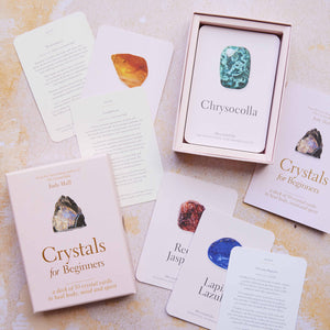 Crystals for Beginners: A Deck of 50 Crystal Cards to Heal Body, Mind and Spirit