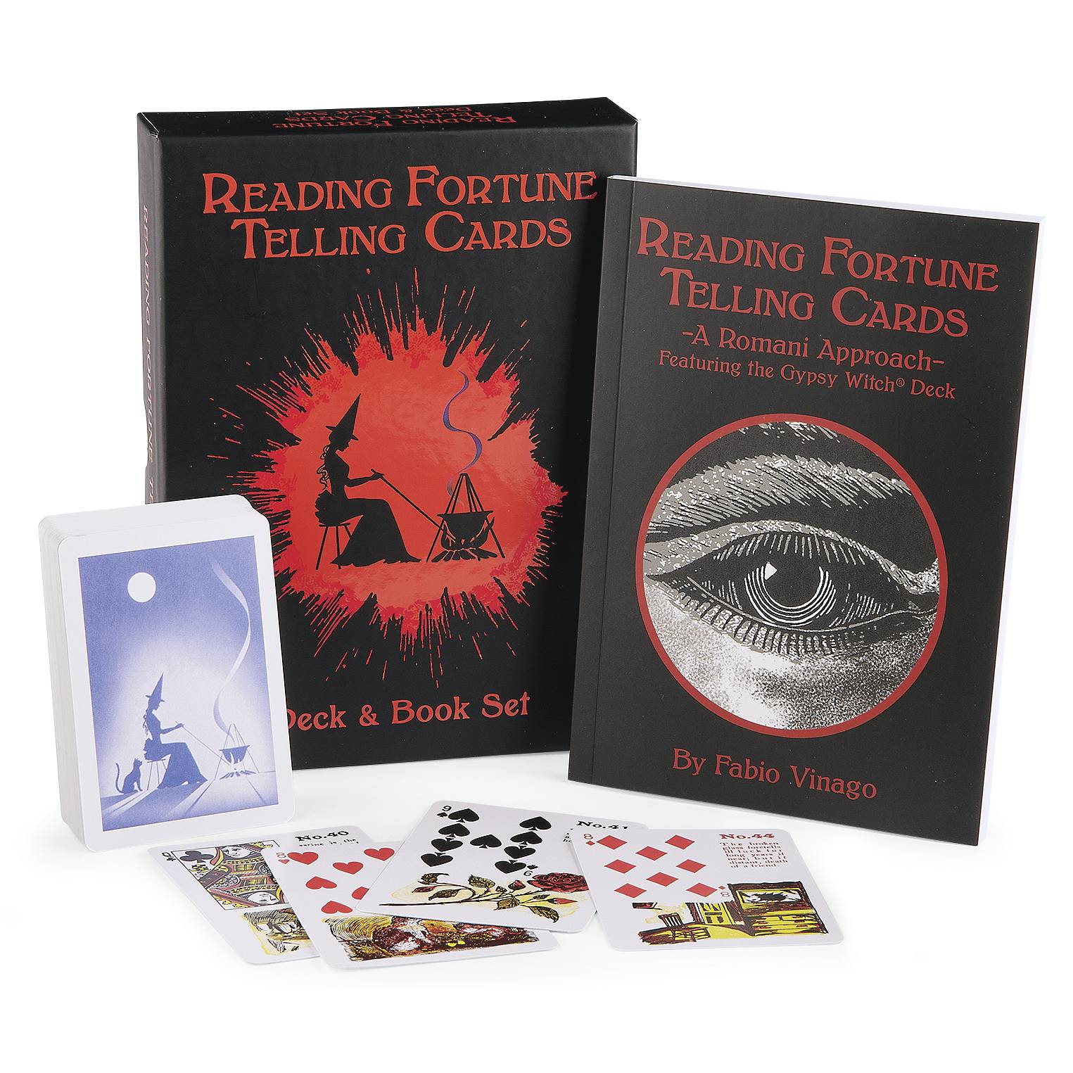 Reading Fortune Telling Cards Deck & Book Set