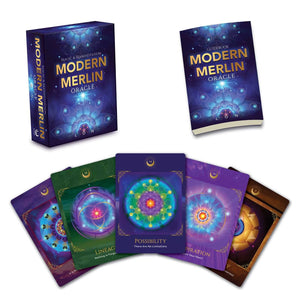 Modern Merlin Oracle Deck and guidebook