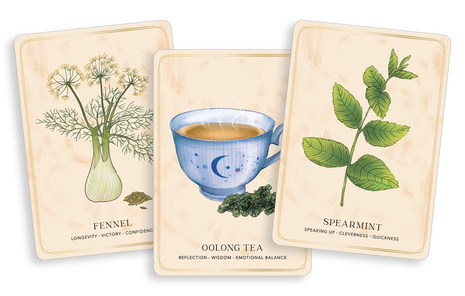 The Herbal Tea Magic for the Modern Witch Oracle Deck: A 40-Card Deck and Guidebook for Creating Tea Readings, Herbal Spells, and Magical Rituals By Elsie Wild