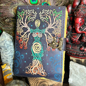 Mother Nature Leather Journal