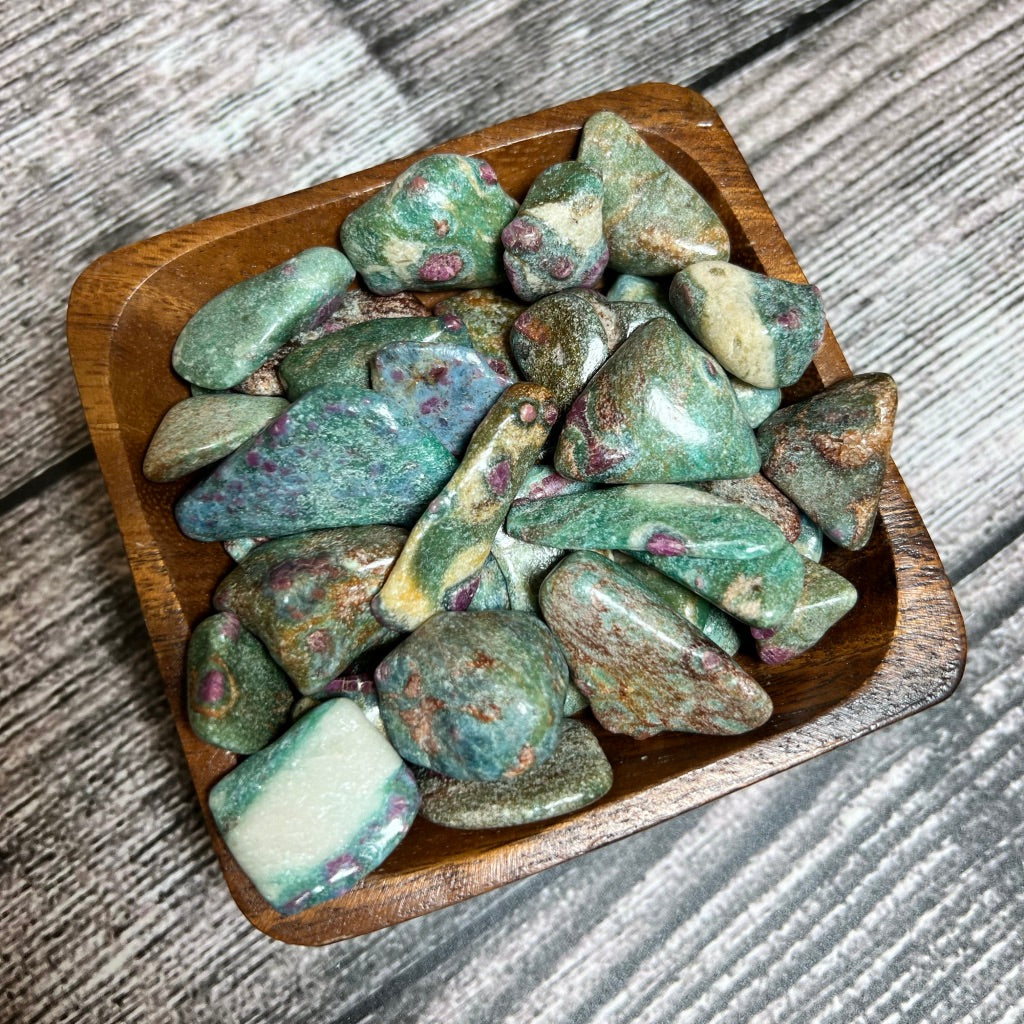 Ruby Fuchsite [tumbled]