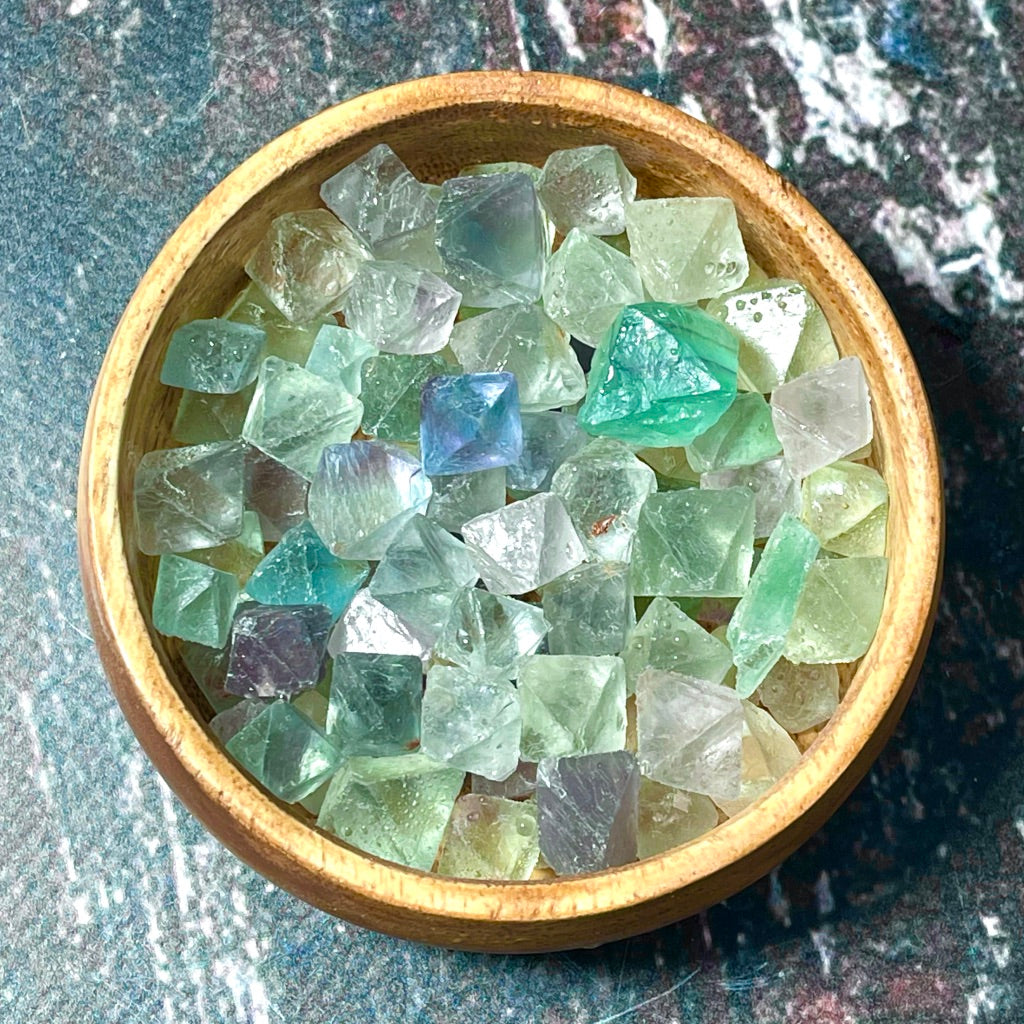 Fluorite Octahedron