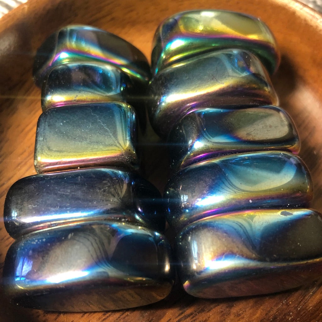 Hematite (Rainbow, Magnetic)