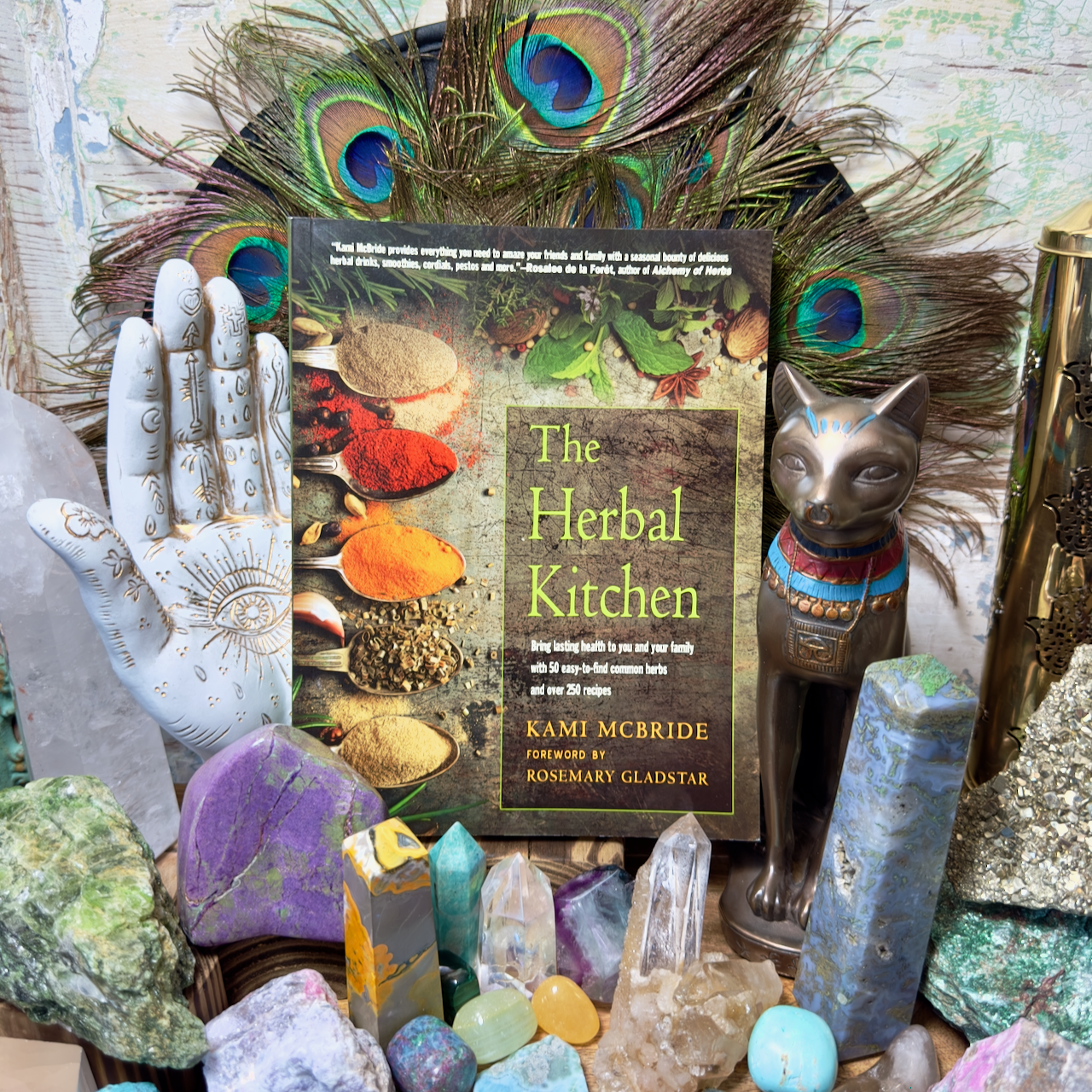 The Herbal Kitchen: Bring Lasting Health to You and Your Family with 50 Easy-To-Find Common Herbs and Over 250 Recipes