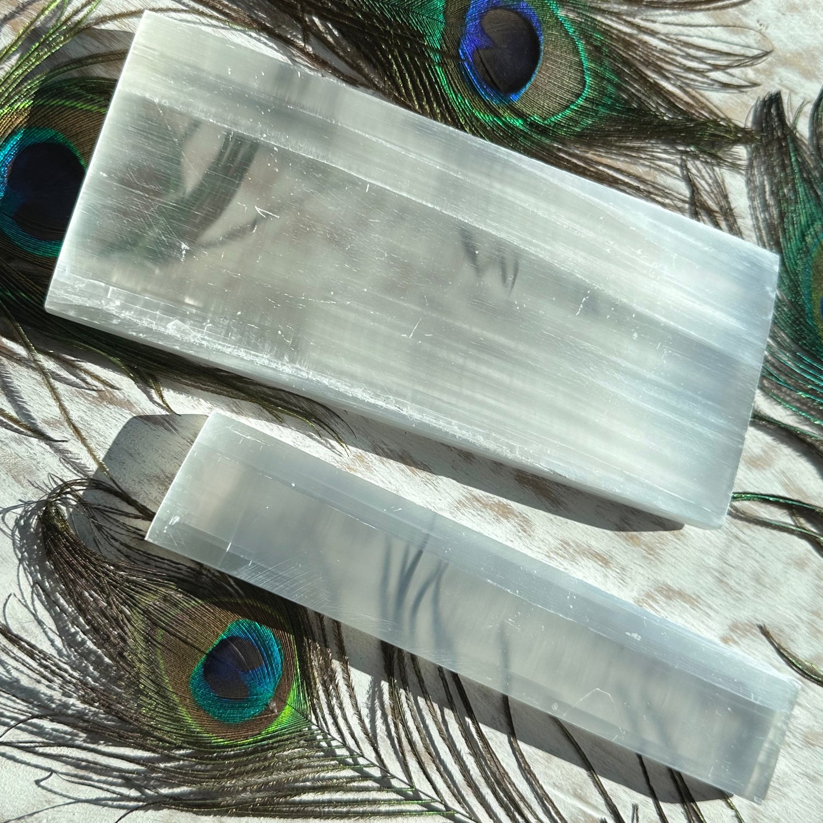 Rectangle Selenite Charging Plate