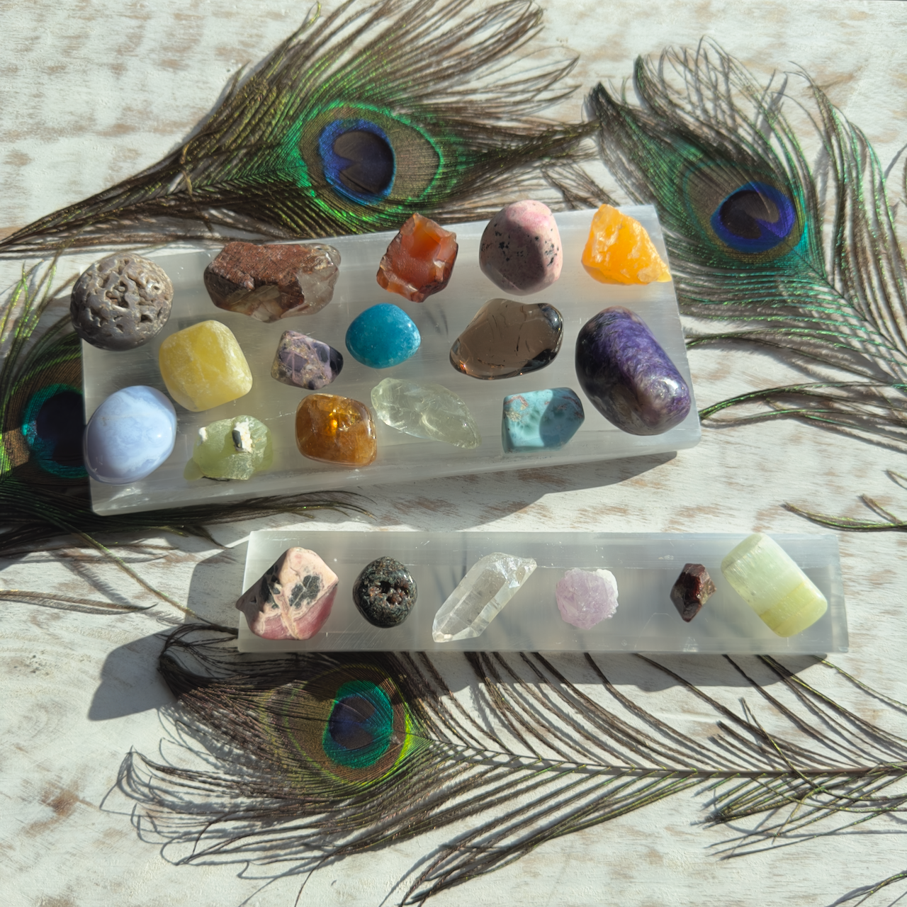 Rectangle Selenite Charging Plate