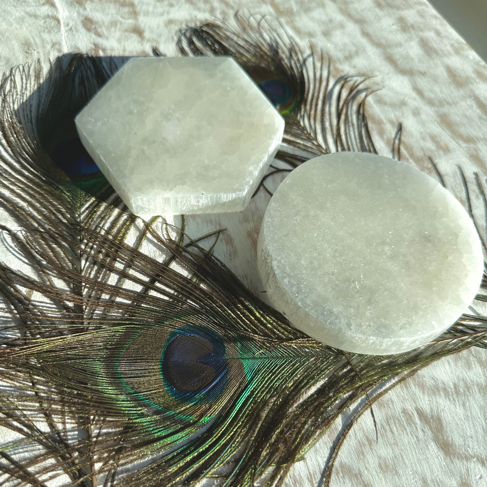 Selenite Charging Plate