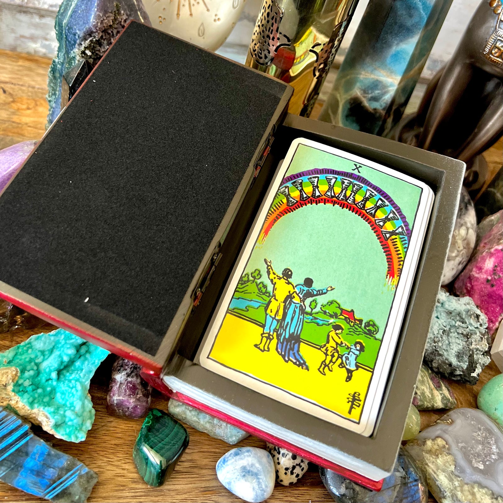 Chakra Book Tarot Box