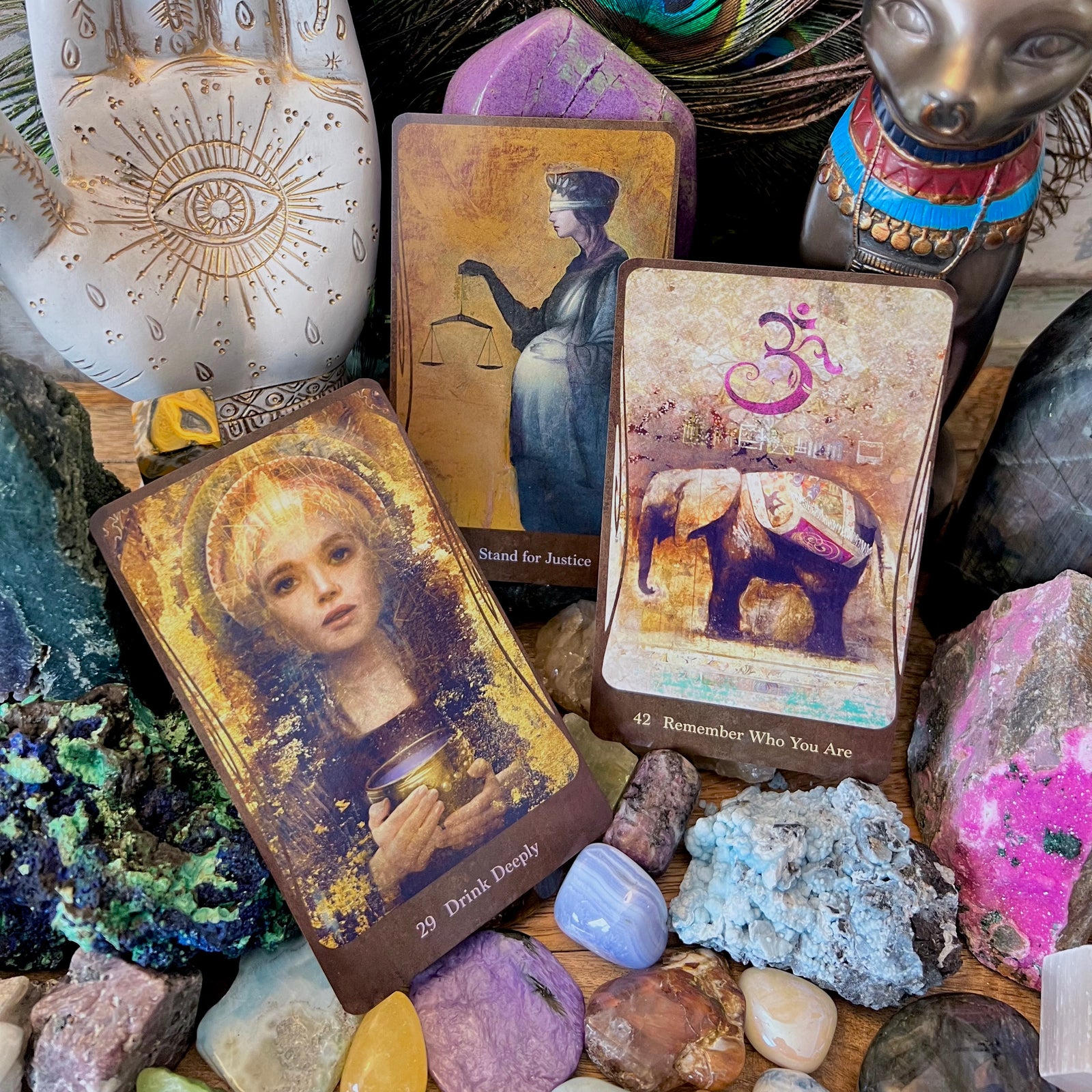 Divine Nature Oracle Deck & Book Set