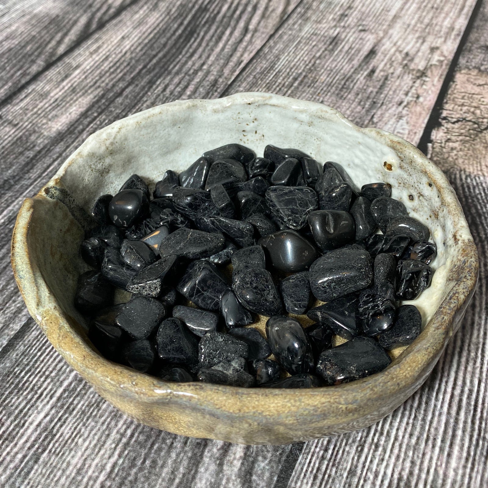 Black Tourmaline [tumbled]